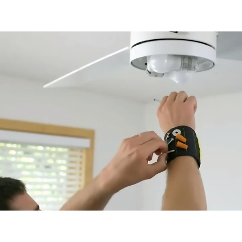 Magnetic Wristband and Tool Holder for DIY Projects