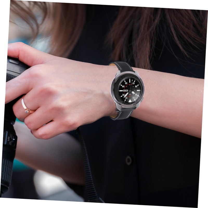 LABRIMP Grey Protective Shell for Smartwatch Full Coverage TPU Case