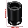 Opemg 1Pc Black Angle Grinder Socket Wrench Forged Socket Pressure
