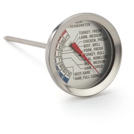 Judge TC64 Stainless Steel Meat Thermometer Probe, Centigrade 54° to 88°C or Fahrenheit 130° to 190°F