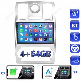 JOYINCAR Android 13 Car Stereo Radio GPS Navi Apple Carplay For Chrysler 300C 2004-2007