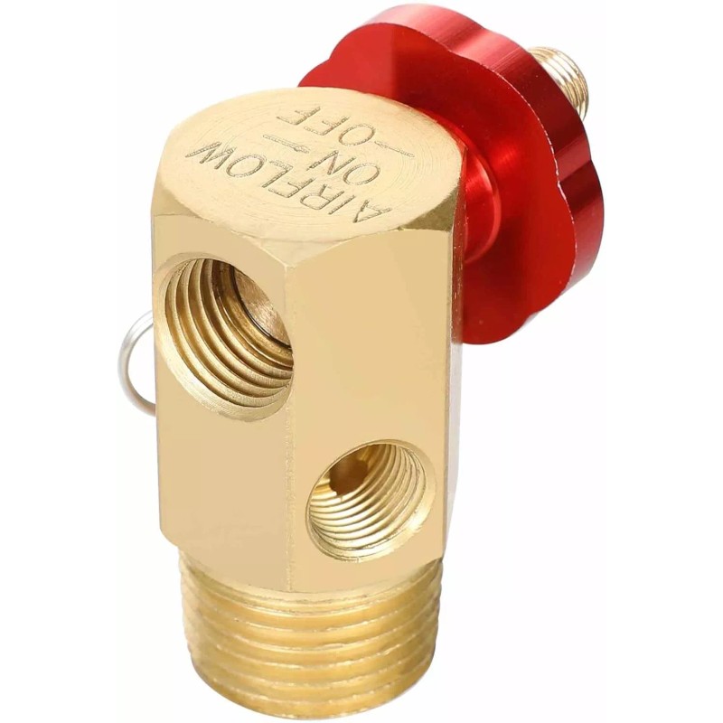 Hromee Air Tank Replacement Manifold Tool Brass With Pressure Gauge
