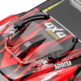 Hosim X07 RC Car Shell Truck Body Parts X7-CK04 X07 RC Car Red