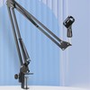 YTDSUP Boom Arm Microphone Mic Stand, Flexible Long Arm Clamp