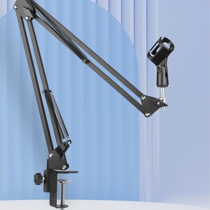 YTDSUP Boom Arm Microphone Mic Stand, Flexible Long Arm Clamp