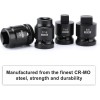 Focus tool 8PCS 1/2-Inch Drive Pipe Plug Socket Set Cr-Mo