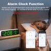 UanTii Tuya Smart Temperature Humidity Sensor with Alarm Clock, WiFi