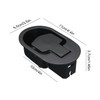 Recliner Replacement Parts,2PCS Universal Black Metal Pull Recliner Handle,Sofa Chair