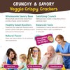 Veggie Crispy Crackers, All-Natural Individually Wrapped Whole Grain Healthy &