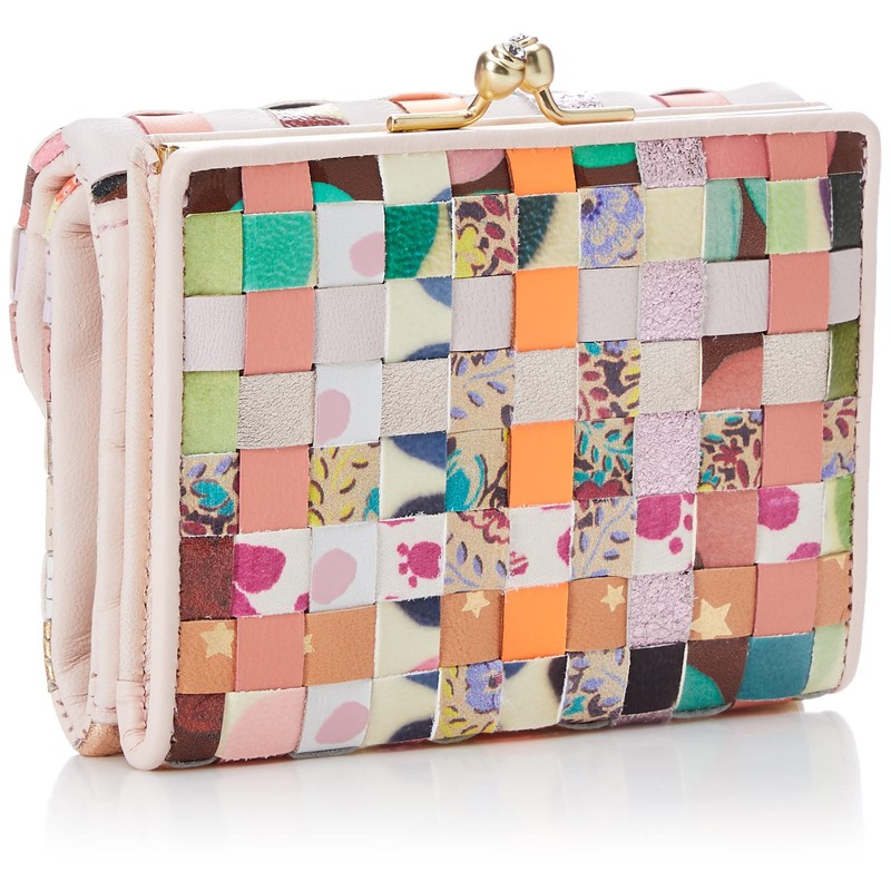 Tsumori Chisato Eponeko Mesh Trifold Wallet Wallet Purse, pink (04)