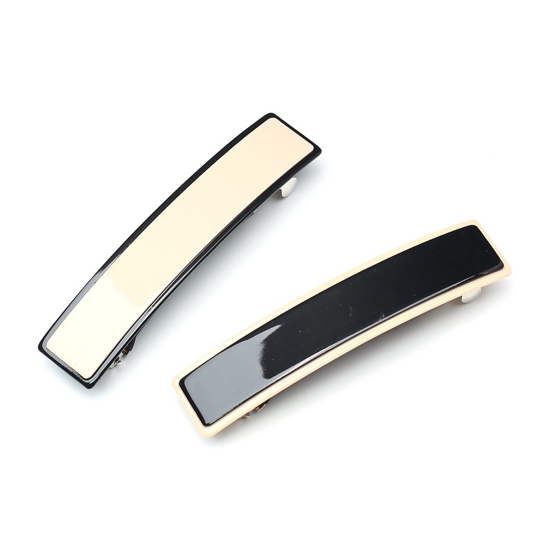 QinGoo Small Stylish White Hair Clip, Barrette, Hair Accessory, Cute,