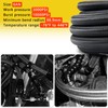 Medoon 6AN PTFE Fuel Line Kit, Nylon Stainless Steel Braided