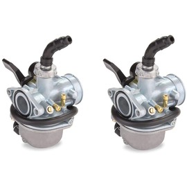 PZ19 Carburetor for TaoTao Kazuma Baja NST SunL Chinese Quad 4 Stroke ATV Go Kart Pit Dirt Bike Honda CRF 50cc 70cc 80cc 90cc 110cc 125cc (2PCS)