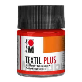 Marabu - Textil Plus, Full-Coverage Fabric Paint for Dark Fabrics, Suitable for Fabric Painting and Fabric Printing, Washable up to 40 °C After Fixing