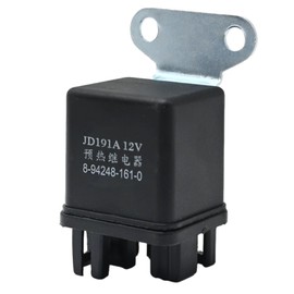 DUZFOREI 12V Glow Plug Relay 119650-77910 Replacement for Anmar G71SU Yanmar G71SU Replacement for John Deere, Cub Cadet Replaces MR8B-451 MM43128202 MM43128201
