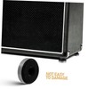 MERRYHAPY Easy Install Speaker Isolation Feet 10 Pack for Amplifiers