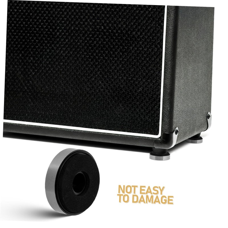 MERRYHAPY Easy Install Speaker Isolation Feet 10 Pack for Amplifiers