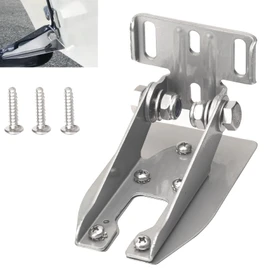 010-12006-11 0101200611 Heavy Duty Transom Mount with Spray Sheild Compatible with Garmin Echo, EchoMap, GPSMAP, GT 4pin/8pin/12pin Transducer, Easy to Attach Sensor Mounting Bracket