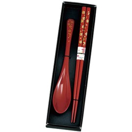 Chopsticks, Spoon Cherry Vermillion 16629