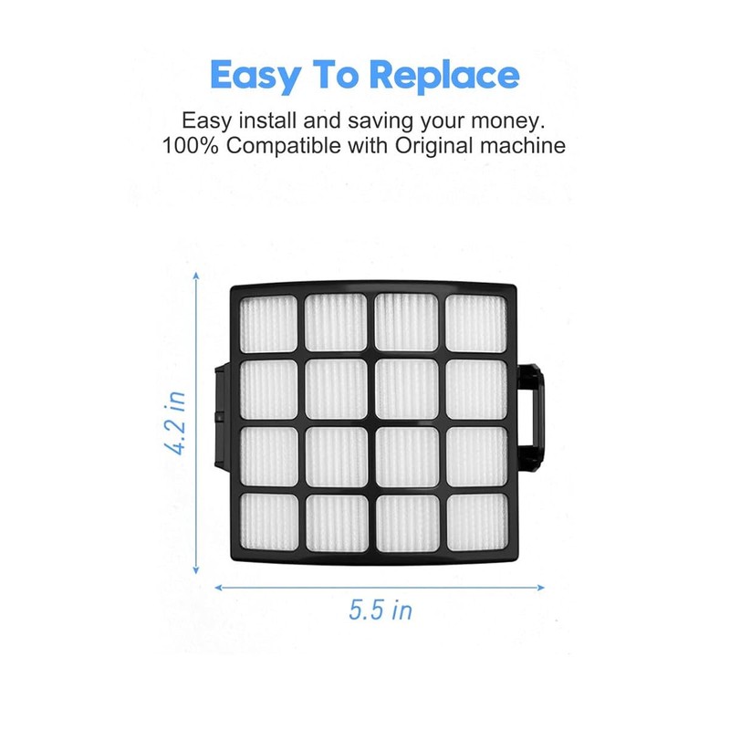 2 pack HEPA Filter Replacement for Shark Stratos Lift-Away DuoClean