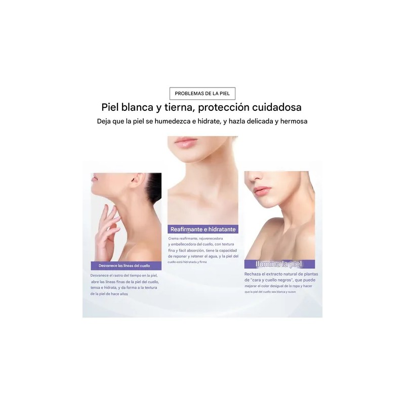 Mopoyat Crema Hidratante De Cuello Con Retinol Para Lneas Y