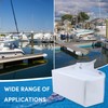 VEITHI Dock Bumper White,Dock Bumper Guard with Screws Soft,PVC Boat
