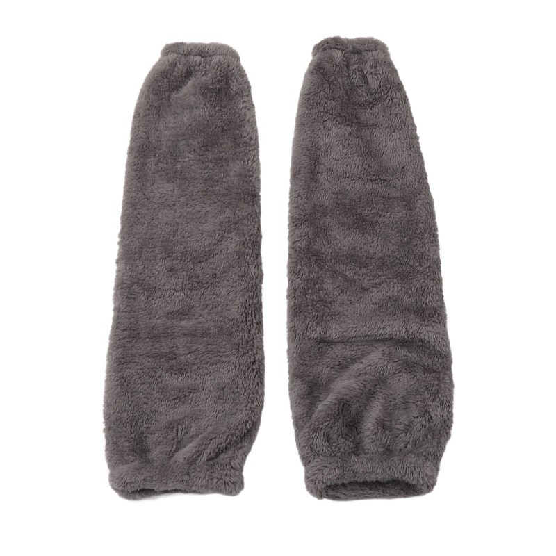 2pcs Plush Slipper Stockings Soft Warm Thickened Prevents Chilblain Over