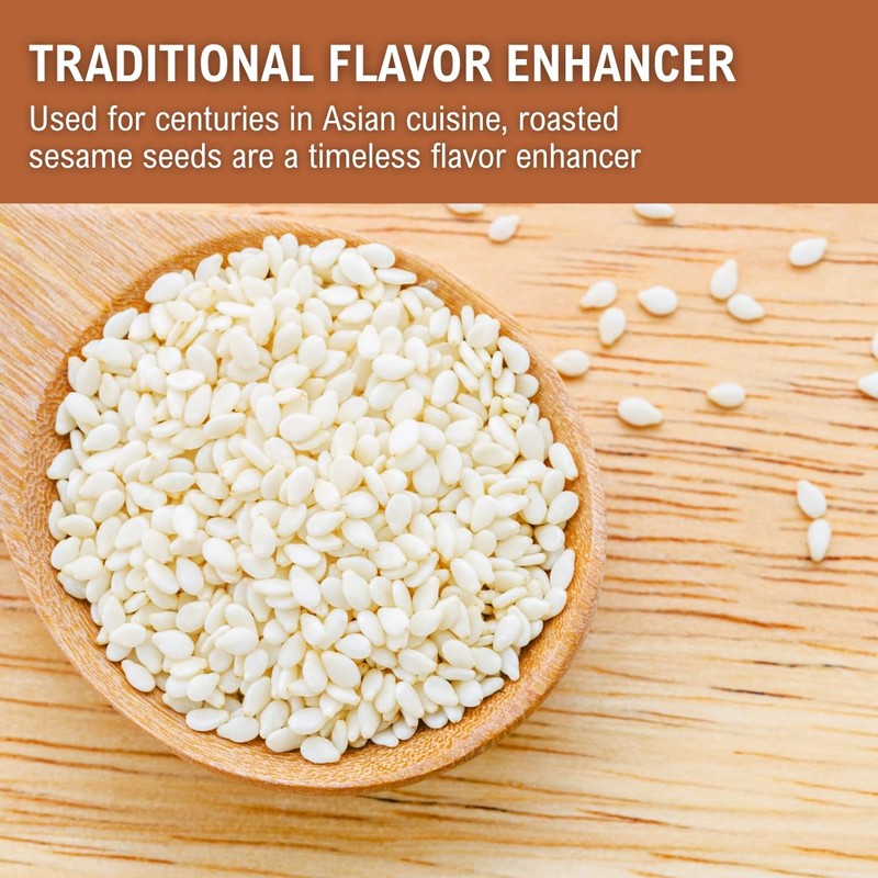 Asiatic Dishes Toasted White Sesame Seeds (Iri Goma) – Whole