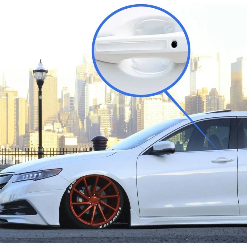 Protector Para Manija De Puerta Auto Pegatinas Coche 20pzs
