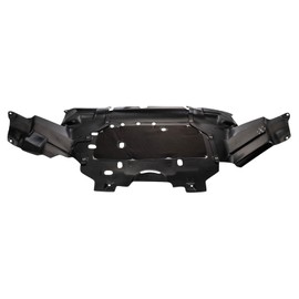 TRQ Lower Engine Splash Shield Compatible with 2015-2020 Honda Fit HO1228147 HO1228148