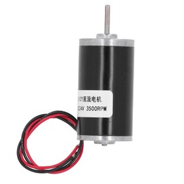 DC Gear Motor Self Locking Aluminum Shell Brass Coil Strong Power Reduction Motor DC24V 3500RPM