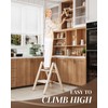 GameGem 2 Step Ladder, Folding Step Stool with Wider Pedal,