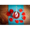 Bear Necessities Gourmet Rose Infused Heart-Shaped Sugar Cubes w/ Edible