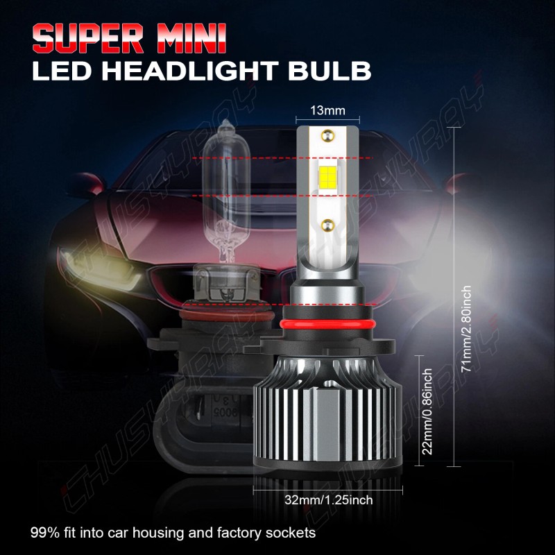 CHUSYYRAY For GMC Sierra 1500 1999-2002 Combo 6x 6500K LED