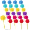 Sayglossy 24 Pcs Pom Pom Pen Tree Fluffy Pens Cute