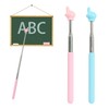 2Pcs Telescopic Teacher Pointer, Finger Pointer Stick, Classroom Pointer Stick