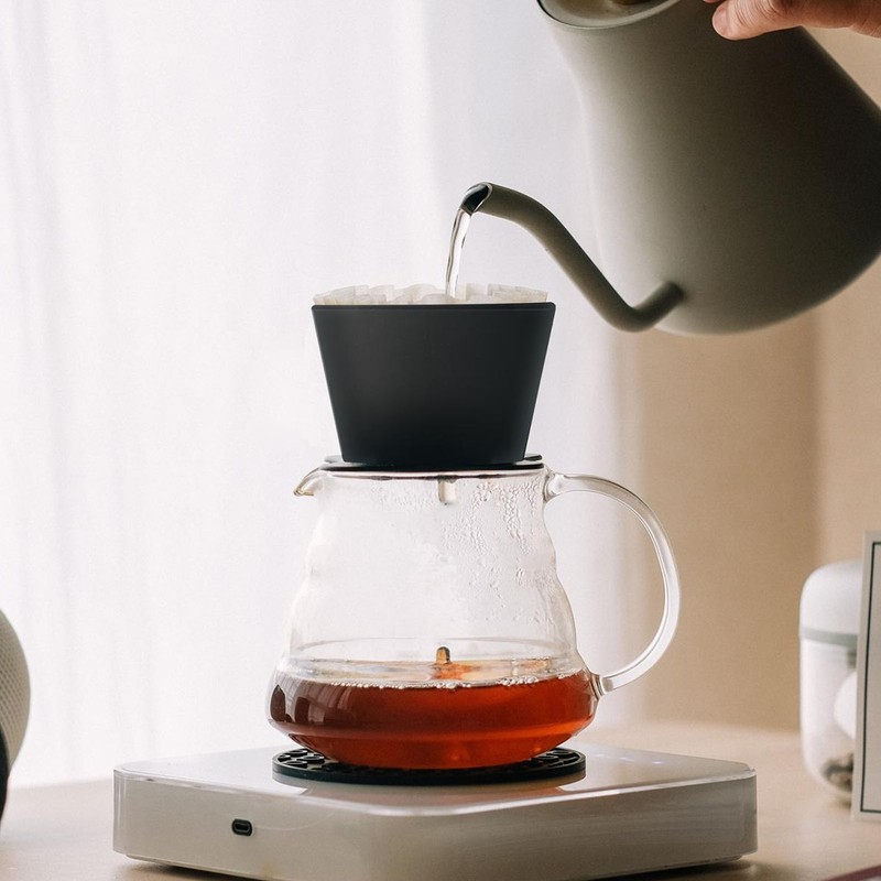Pour Over Coffee Dripper 40‑60g Large Capacity Reusable Manual Drip