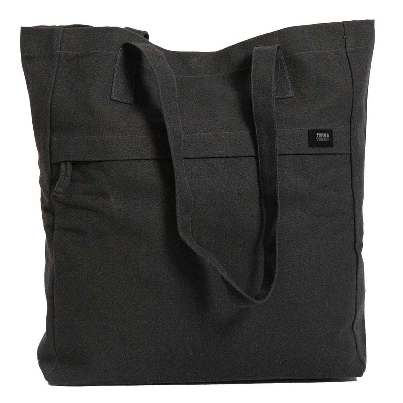 Terra Thread Organic Cotton Executive Work Tote Bag, Lavender