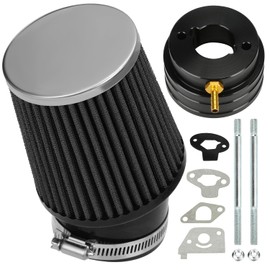 CILOYU Mini Bike Air Filter Adapter Kit Replacement for 79cc 80cc 97cc 100cc 2.5hp Engine Baja DoodleBug DB30 Motovox MBX10 MBX11 MBX12 Monster Moto MMB80 Coleman RB100 Lifan Parts