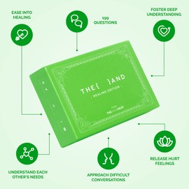 {THE AND} Healing Edition - 199 Question Cards to Heal Strained Relationships - Reconnect by Understanding & Releasing Hurt Feelings - Couple Card Game to Have Difficult Conversations By The Skin Deep