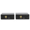 Digital Audio Extender Coaxial and Optical Fiber Converter for Cat5e/6