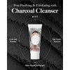FOAMIST AHA Charcoal Foaming Gel Wash Cleanser for Acne -
