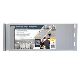 Trusscore Wall&CeilingBoard, 16" Wide Panel - Sample (Gray)