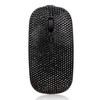 Luxury Bling Dazzling Rechargeable 2.4G Wireless Mouse Covered with Crystal