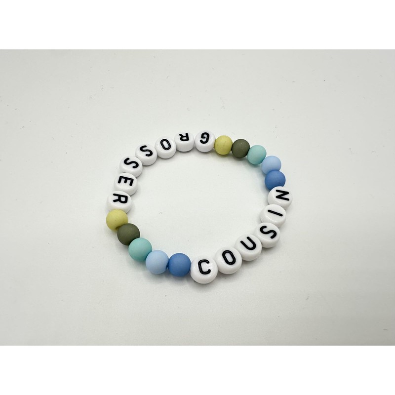 Du wirst großer Cousin Armband für Kind Kinderarmband Geschenk für