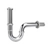 Schläfer 3939500 | Universal S-Shaped Sink Siphon for Brass Sink