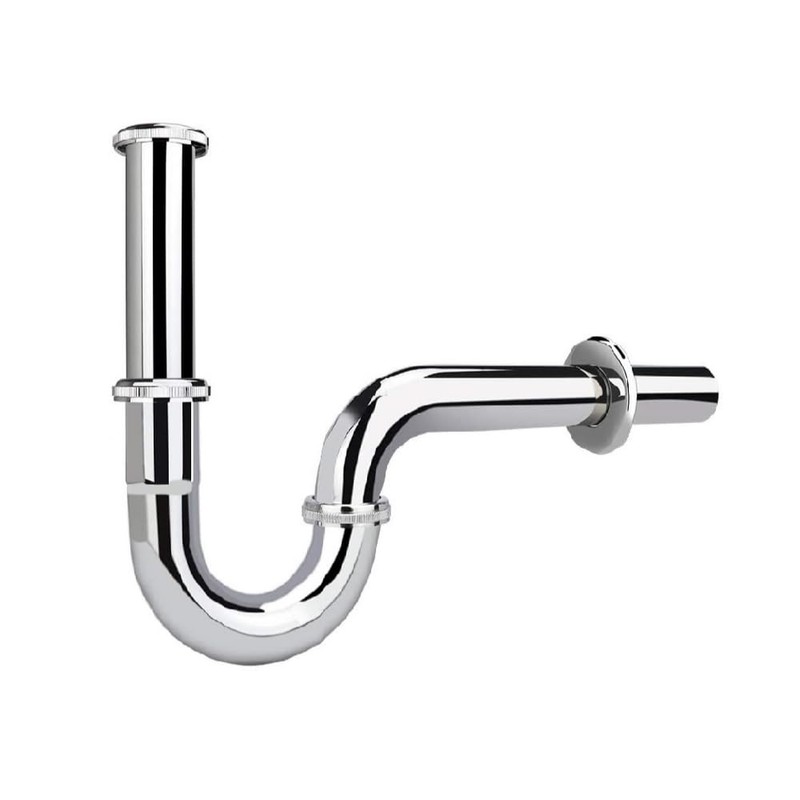 Schläfer 3939500 | Universal S-Shaped Sink Siphon for Brass Sink