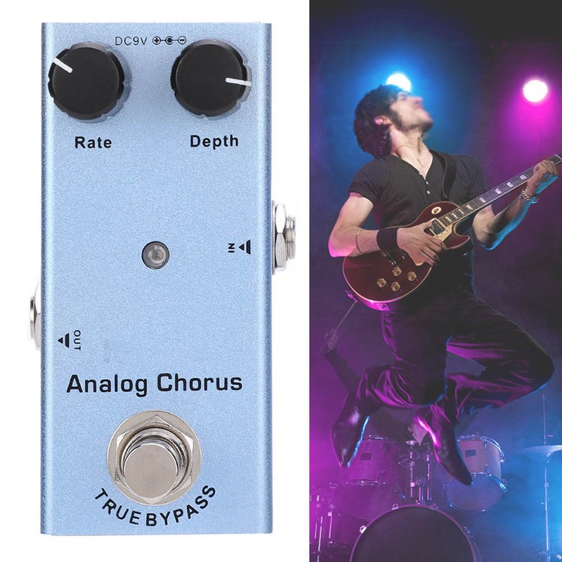Electric Guitar Effect Pedal Analog Chorus Mini Single True Bypass