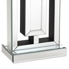 360 Lighting 29" Tall Rectangular Modern End Table Lamp Mirrored