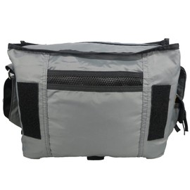 Greencity AIR FORCE Military Parachute Buckles Tactical Deployment Water Resistant Nylon Messenger Shoulder Bag Gray